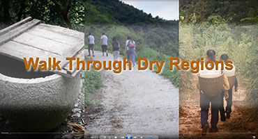 Walk Through Dry Regions